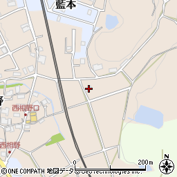 兵庫県三田市西相野168周辺の地図