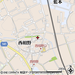兵庫県三田市西相野512周辺の地図