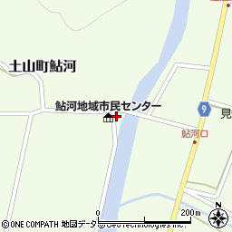 滋賀県甲賀市土山町鮎河1252周辺の地図