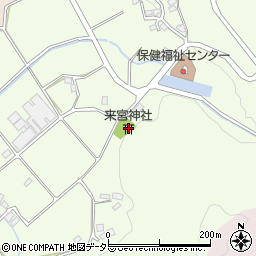 来宮神社周辺の地図