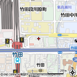 九喜ポンプ工業株式会社　京都営業所周辺の地図