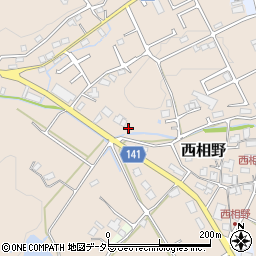 兵庫県三田市西相野259周辺の地図