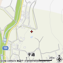大阪府豊能郡能勢町平通9-78周辺の地図