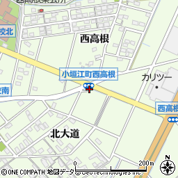 愛知県刈谷市小垣江町北大道144周辺の地図