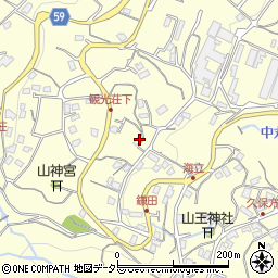 静岡県伊東市鎌田518周辺の地図
