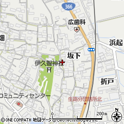 愛知県知多郡東浦町生路坂下61周辺の地図