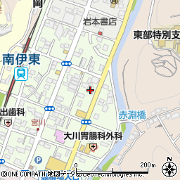 〒414-0035 静岡県伊東市南町の地図
