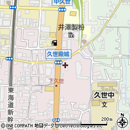 京都府京都市南区久世殿城町438周辺の地図
