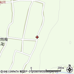 滋賀県甲賀市土山町鮎河691周辺の地図