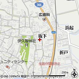 愛知県知多郡東浦町生路坂下60周辺の地図