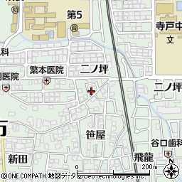 京都府向日市寺戸町二ノ坪1-8周辺の地図