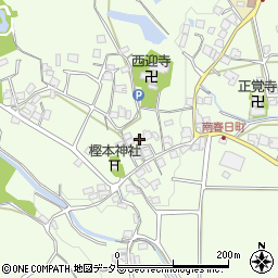 京都府京都市西京区大原野南春日町624周辺の地図
