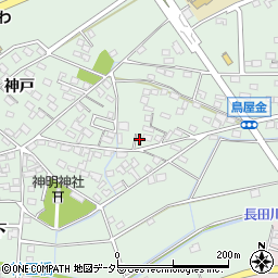 愛知県安城市箕輪町鳥屋金30周辺の地図