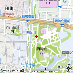 愛知県岡崎市康生町390周辺の地図