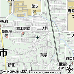 京都府向日市寺戸町二ノ坪3-13周辺の地図