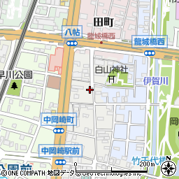 杉山理髪店周辺の地図
