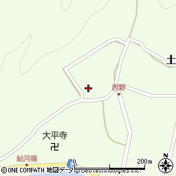 滋賀県甲賀市土山町鮎河1706周辺の地図
