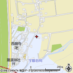 兵庫県宍粟市山崎町下宇原149-1周辺の地図