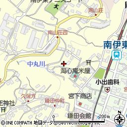 静岡県伊東市鎌田281周辺の地図