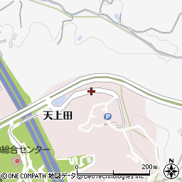 愛知県岡崎市欠町天上田周辺の地図