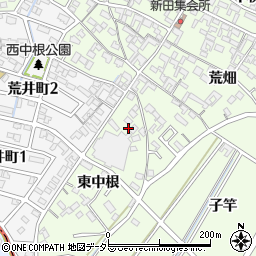 愛知県刈谷市小垣江町東中根8周辺の地図