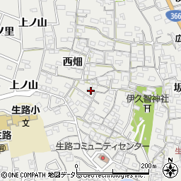 愛知県知多郡東浦町生路西畑66周辺の地図