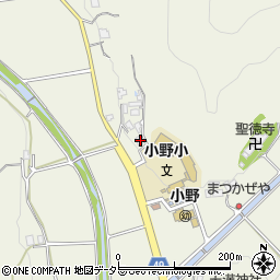 兵庫県三田市小野897周辺の地図