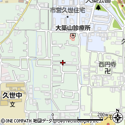 京都府京都市南区久世大藪町204周辺の地図
