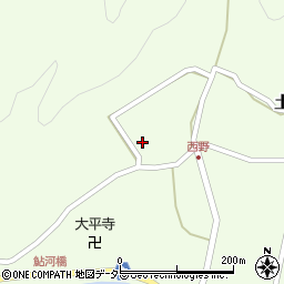 滋賀県甲賀市土山町鮎河1706-1周辺の地図