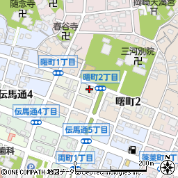岡崎石工業株式会社周辺の地図