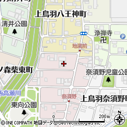 京都府京都市南区上鳥羽西浦町225周辺の地図