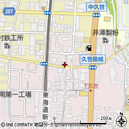 京都府京都市南区久世殿城町57周辺の地図
