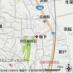 愛知県知多郡東浦町生路坂下33周辺の地図