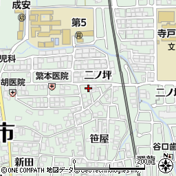 京都府向日市寺戸町二ノ坪1-28周辺の地図