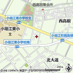 愛知県刈谷市小垣江町西高根113周辺の地図
