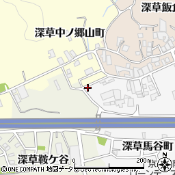 京都府京都市伏見区深草馬谷町98-18周辺の地図