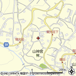 静岡県伊東市鎌田656-1周辺の地図