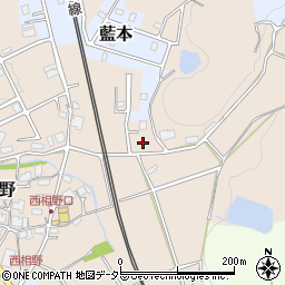 兵庫県三田市西相野739周辺の地図