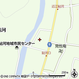 滋賀県甲賀市土山町鮎河1212周辺の地図