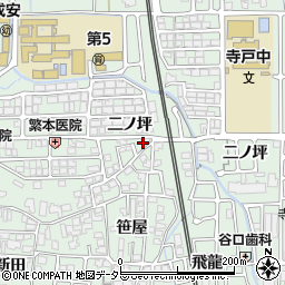 京都府向日市寺戸町二ノ坪1-24周辺の地図
