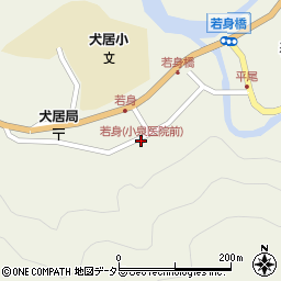 若身(小泉医院前)周辺の地図