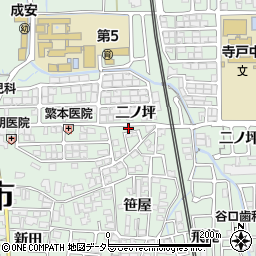京都府向日市寺戸町二ノ坪1-11周辺の地図