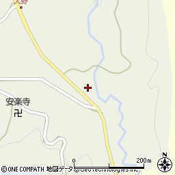 京都府亀岡市東別院町大野東谷4周辺の地図