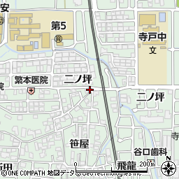 京都府向日市寺戸町（二ノ坪）周辺の地図