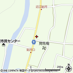 滋賀県甲賀市土山町鮎河1218周辺の地図