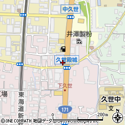 京都銀行久世支店 ＡＴＭ周辺の地図
