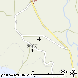 京都府亀岡市東別院町大野上谷周辺の地図