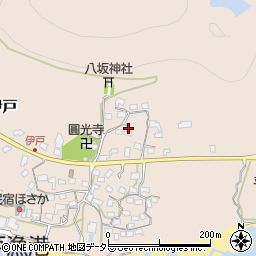 千葉県館山市伊戸周辺の地図