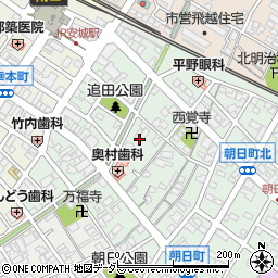 稲荷新橋周辺の地図