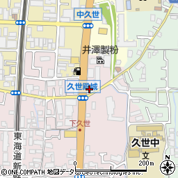 京都府京都市南区久世殿城町433周辺の地図